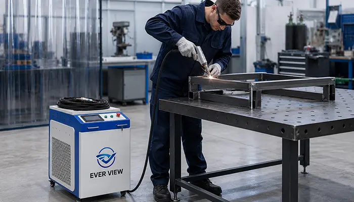 Lätt och effektiv, omdefinierar metoden för metallsvetsning