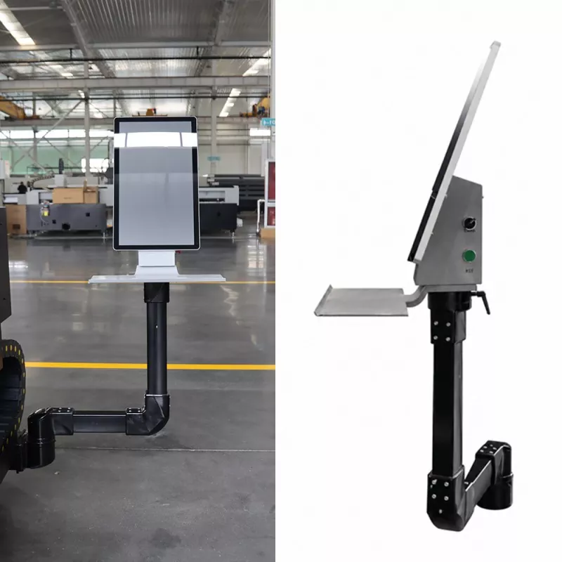 Högeffekts flatbäddslaserskärmaskin