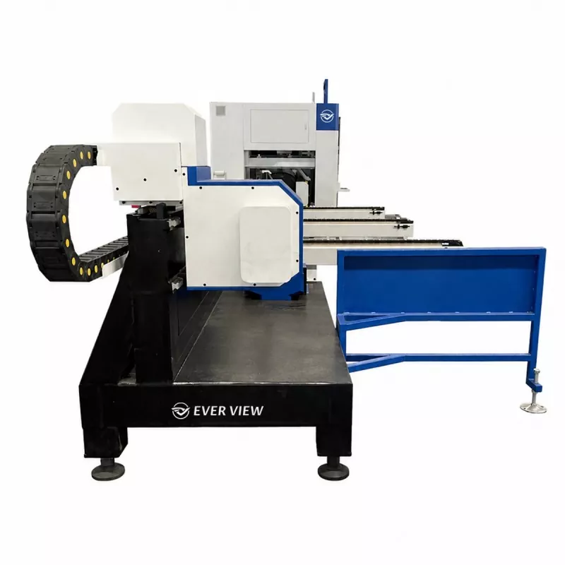 Halvautomatisk Minimal Tail Fiber Laser Pipe Cutter